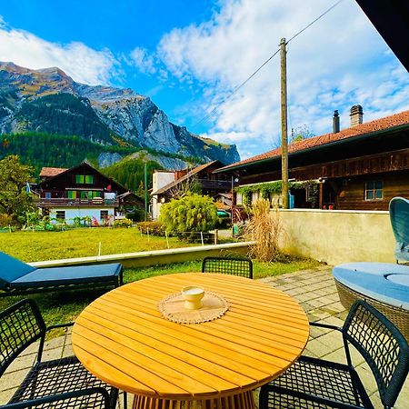 Апартаменты Cute & Cozy Oasis, Private Afternoon Sun Terrace Кандерштег Экстерьер фото