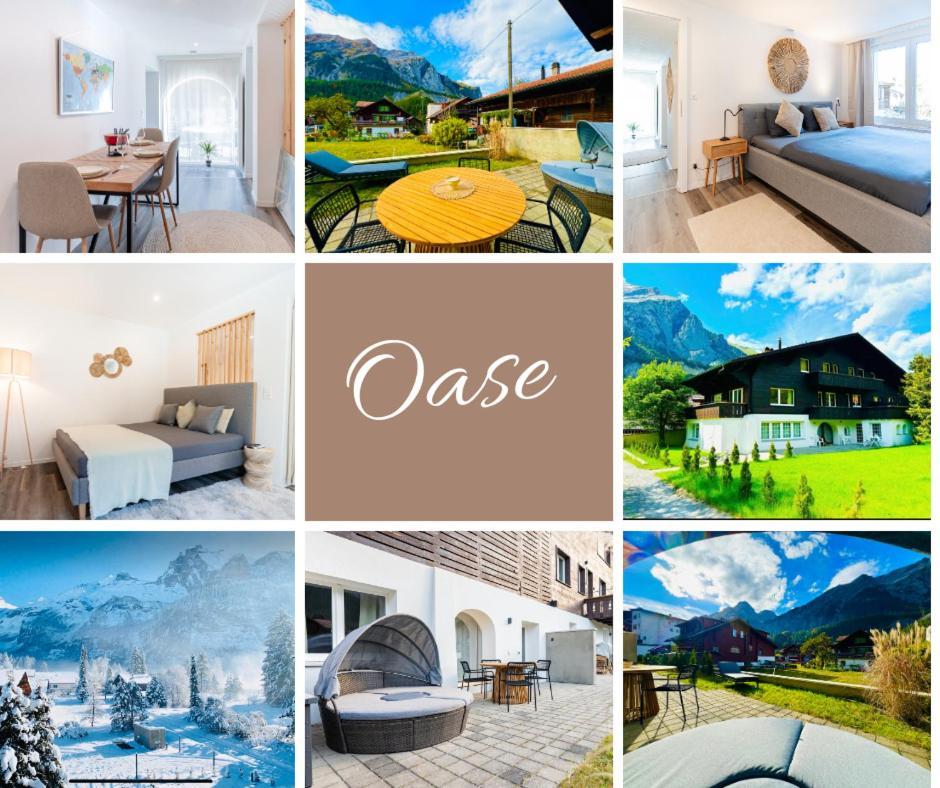 Апартаменты Cute & Cozy Oasis, Private Afternoon Sun Terrace Кандерштег Экстерьер фото